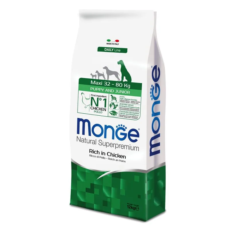 Monge Superpremium Puppy Junior Maxi (Set %: 2 x 12 kg)