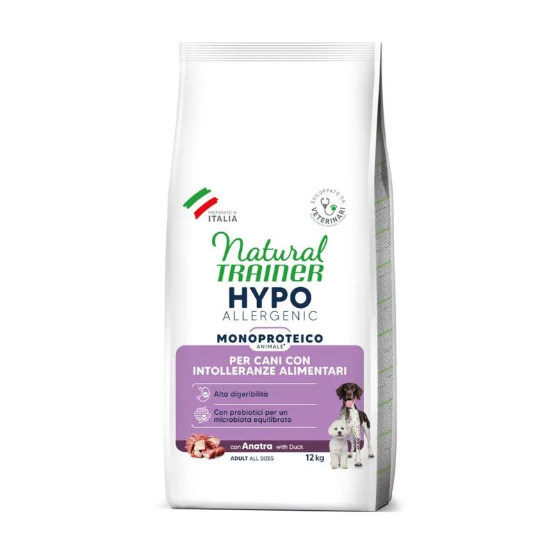 Natural Trainer Hypoallergenic con Anatra (Set %: 2 x 12 kg)