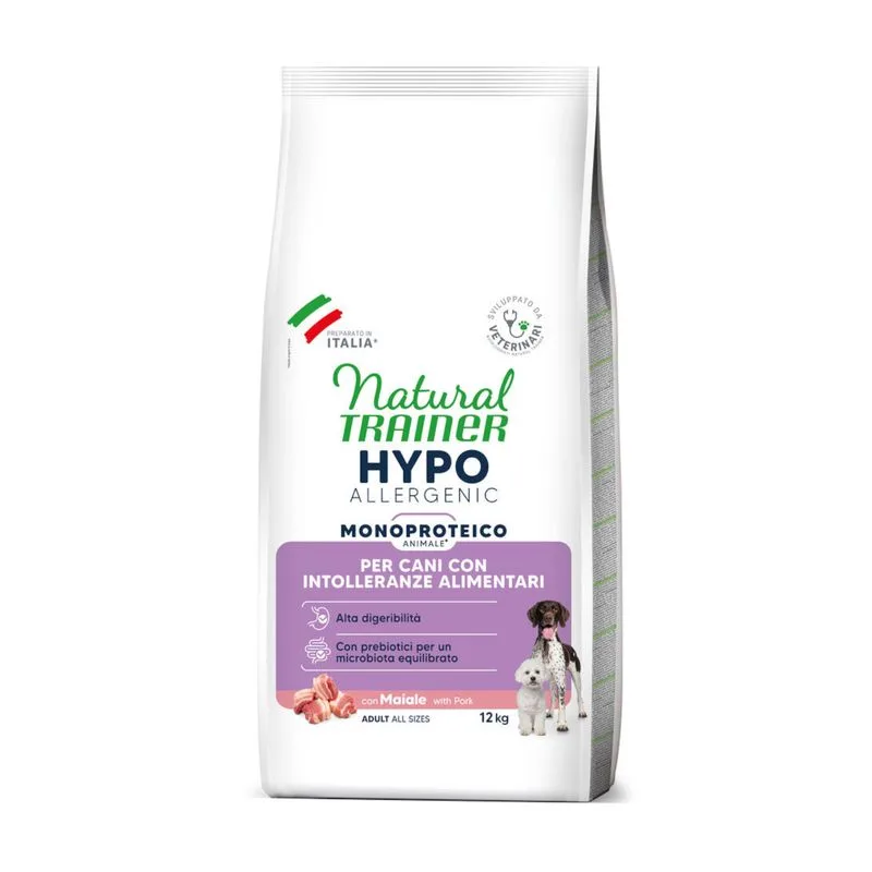 Natural Trainer Hypoallergenic con Maiale (Set %: 2 x 12 kg)