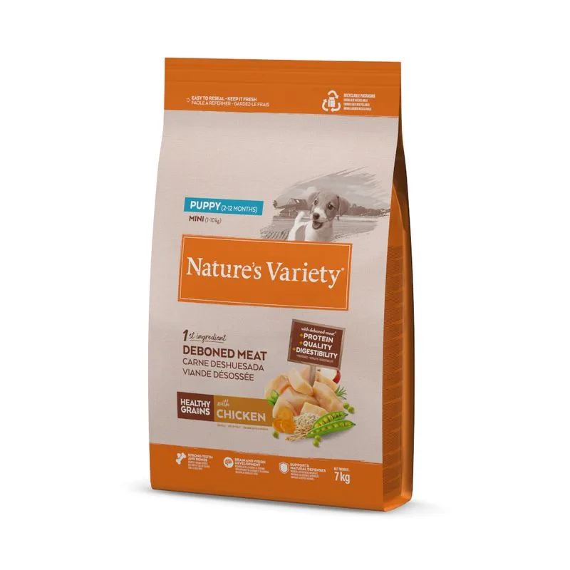 Nature's Variety Healthy Grains Puppy Mini Pollo (Set %: 2 x 7 kg)