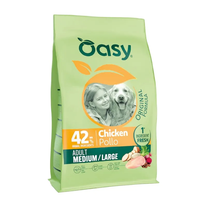 Oasy Adult Medium/Large Pollo