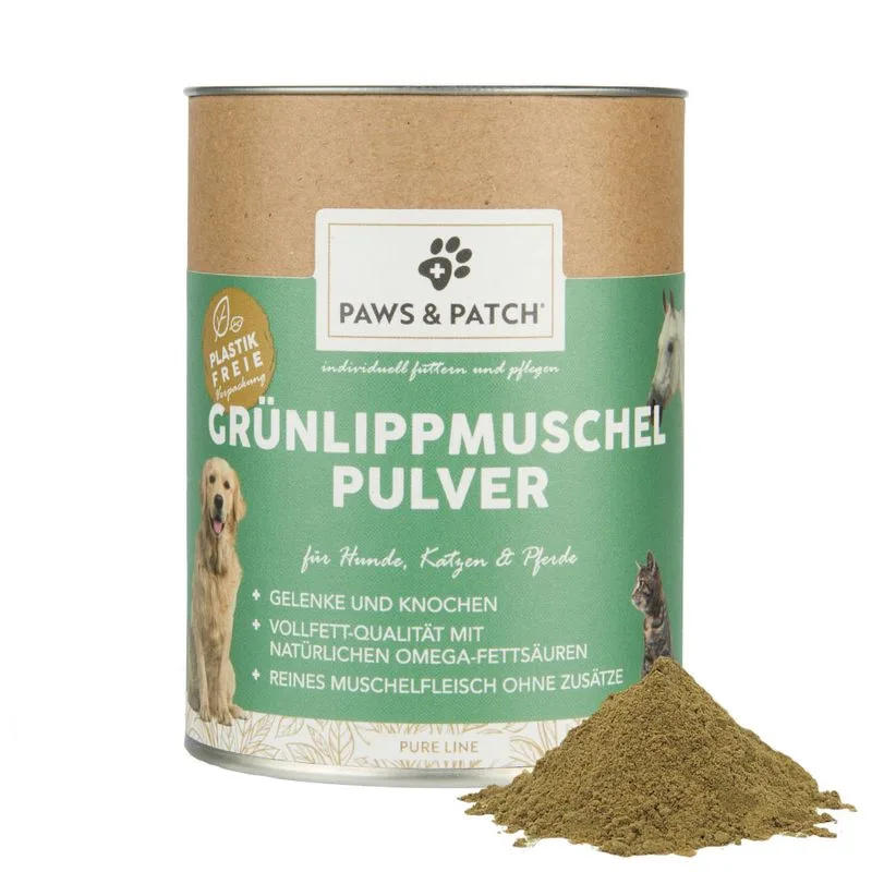 PAWS & PATCH Polvere di cozze dalle labbra verdi Complemento alimentare (Set %: 2 x 250 g)