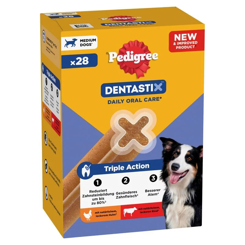 Pedigree Dentastix Snack per cani di tg media (10-25 kg) (28 pz)