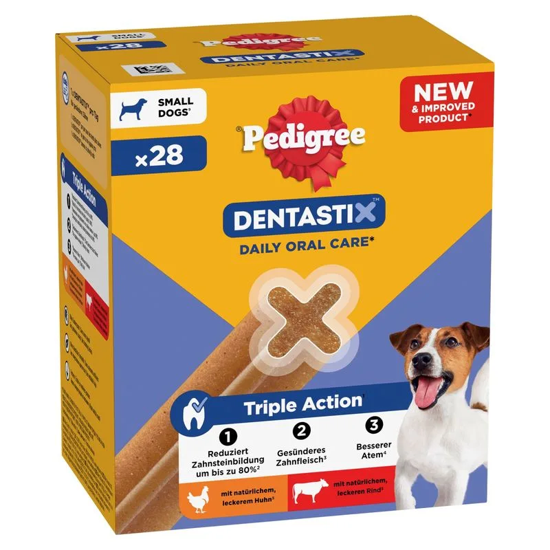 Pedigree Dentastix Snack per cani di tg. piccola (5-10 kg) (28 pz)
