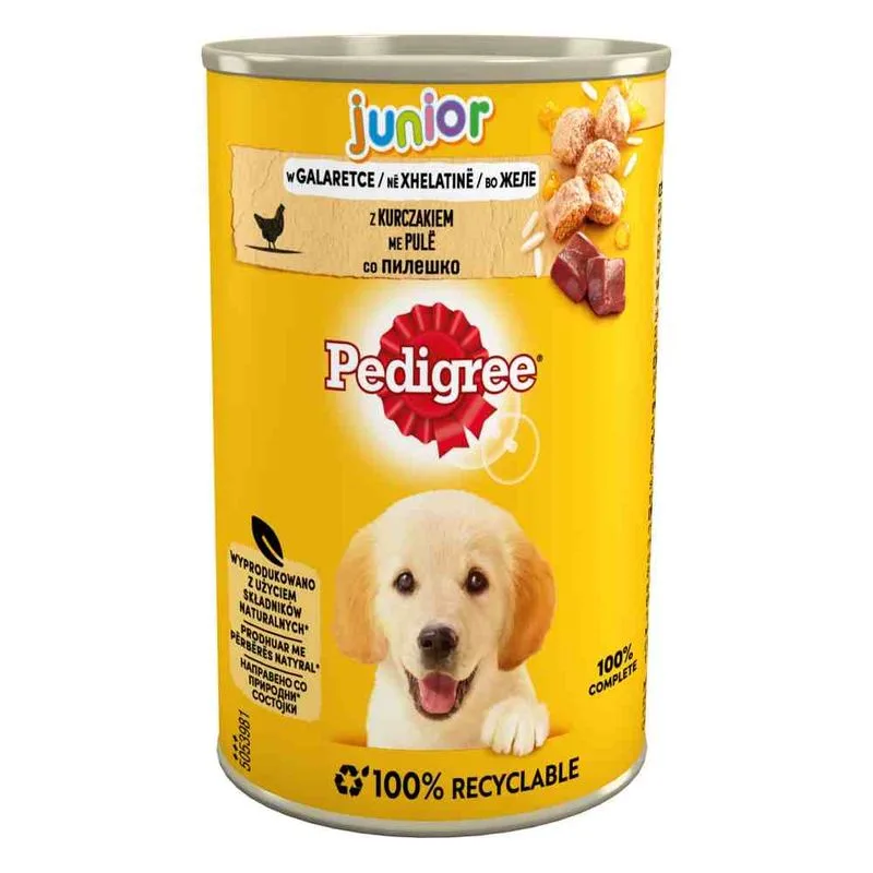 Pedigree Junior 24 x 400 g Umido per cane
