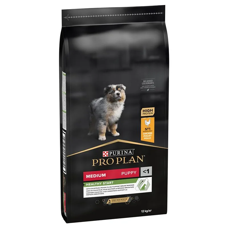 PURINA PRO PLAN Medium Puppy Healthy Start Crocchette per cane (Set %: 2 x 12 kg)