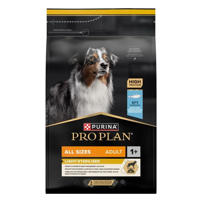 PURINA PRO PLAN All sizes Adult Light Sterilised Pesce (3 kg)