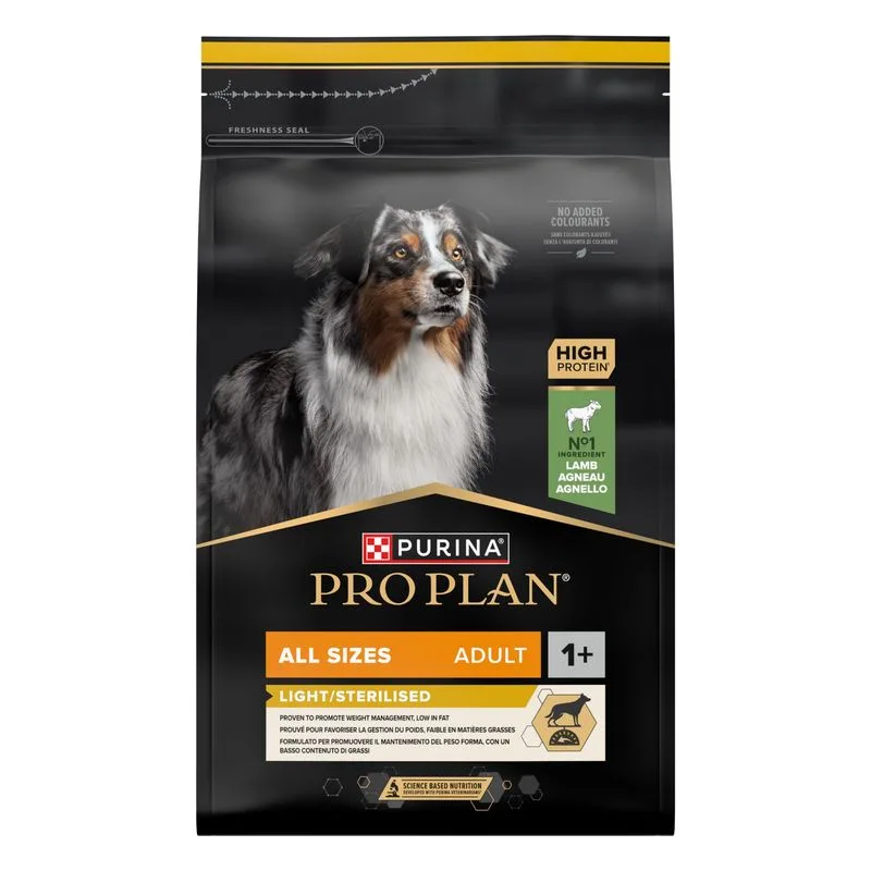 PURINA PRO PLAN All sizes All Sizes Adult Light Sterilised Agnello (3 kg)