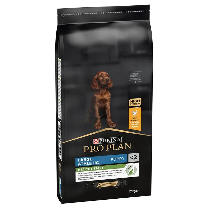 PURINA PRO PLAN Large Athletic Puppy Healthy Start Crocchette per cane (Set %: 2 x 12 kg)