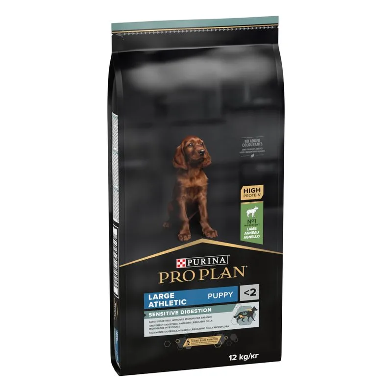 PURINA PRO PLAN Large Athletic Puppy Sensitive Digestion Agnello (Set %: 2 x 12 kg)
