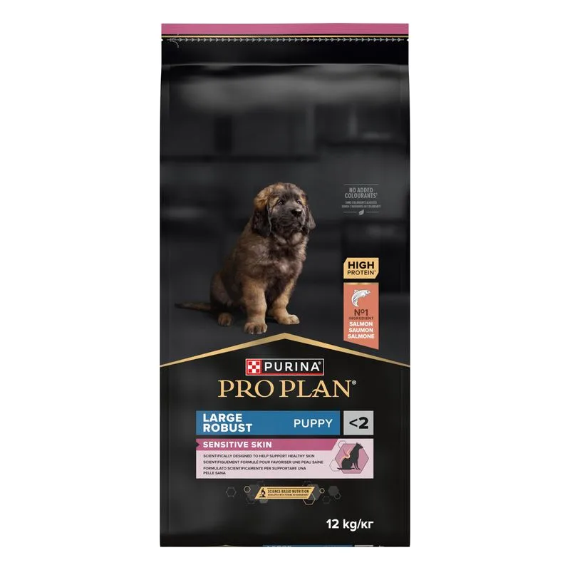 PURINA PRO PLAN Large Robust Puppy Sensitive Skin Salmone (Set %: 2 x 12 kg)