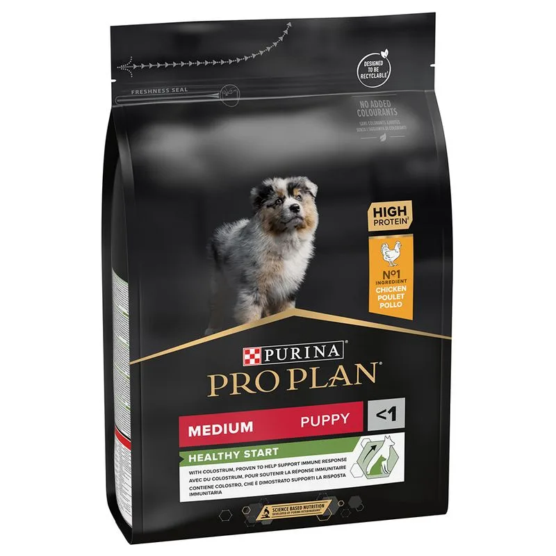 PURINA PRO PLAN Medium Puppy Healthy Start Crocchette per cane (Set %: 2 x 3 kg)