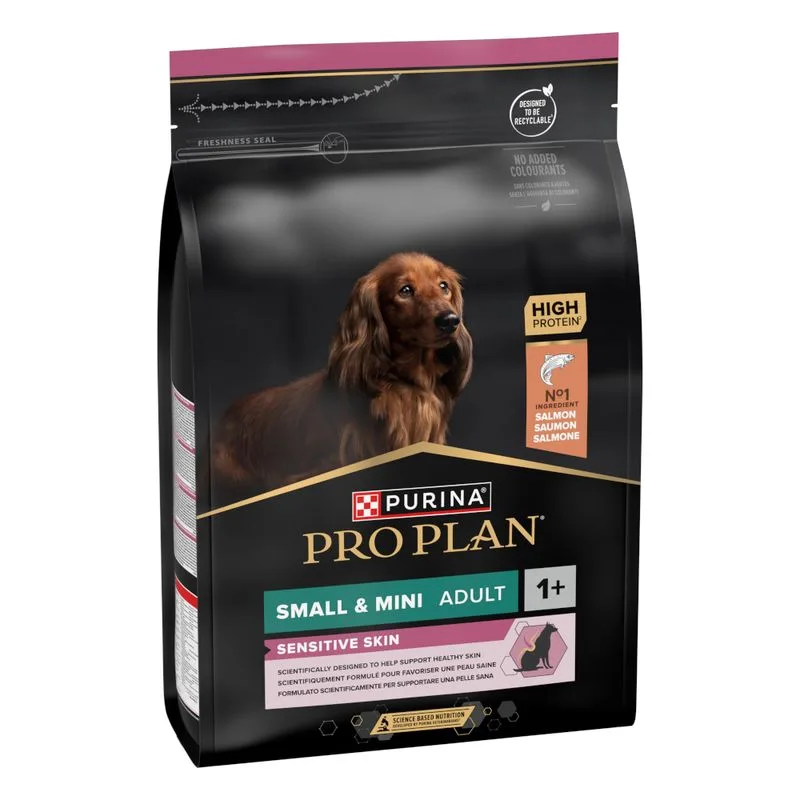 PURINA PRO PLAN Small & Mini Adult Sensitive Skin Crocchette per cani (3 kg)