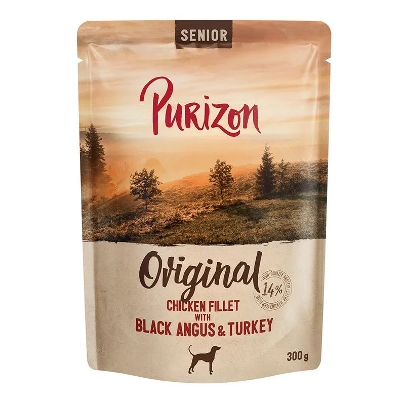 Purizon Senior Filetto di pollo con Black Angus