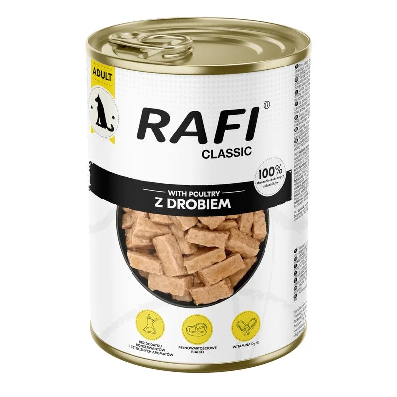 Rafi Dog 6 x 1240 g (con Pollo)
