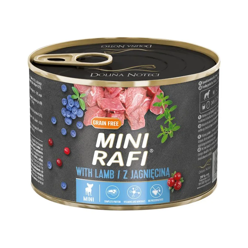 Rafi Mini 12 x 185 g (Agnello)