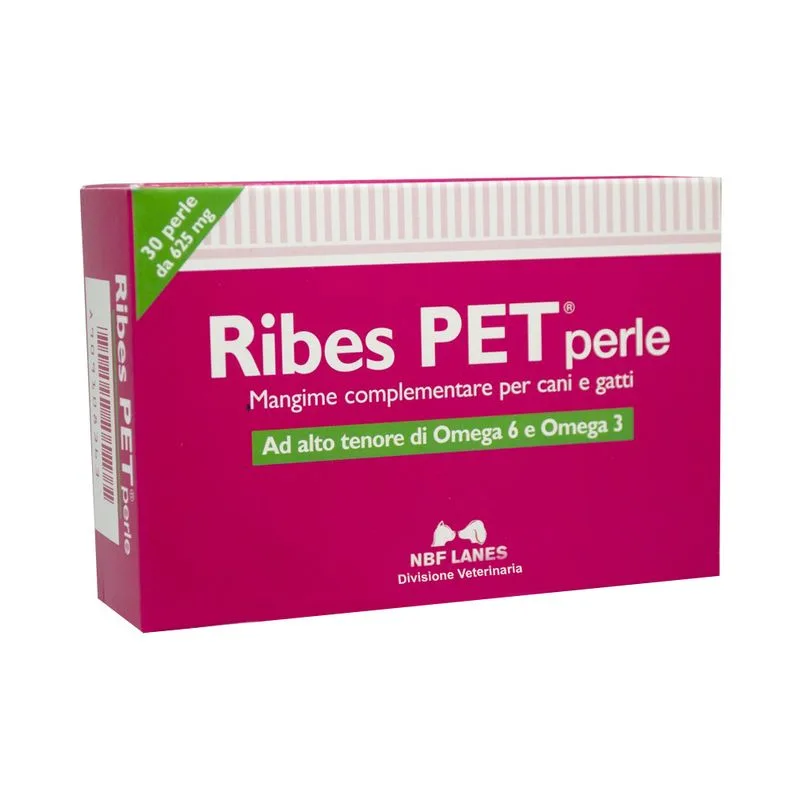 Ribes Pet Perle per pelle e pelo (Set %: 2 x 30 pz)