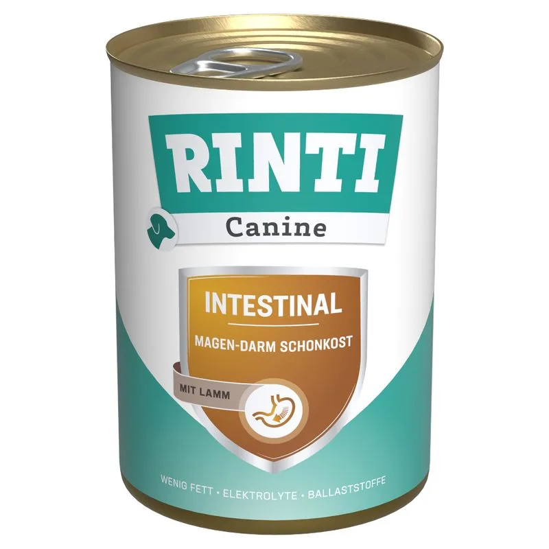 RINTI Canine Intestinal con Agnello 400 g (Set %: 24 x 400 g)