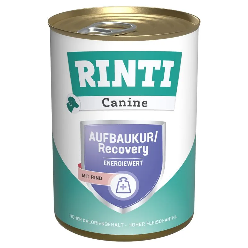 RINTI Canine Recovery con Manzo (Set %: 24 x 400 g)