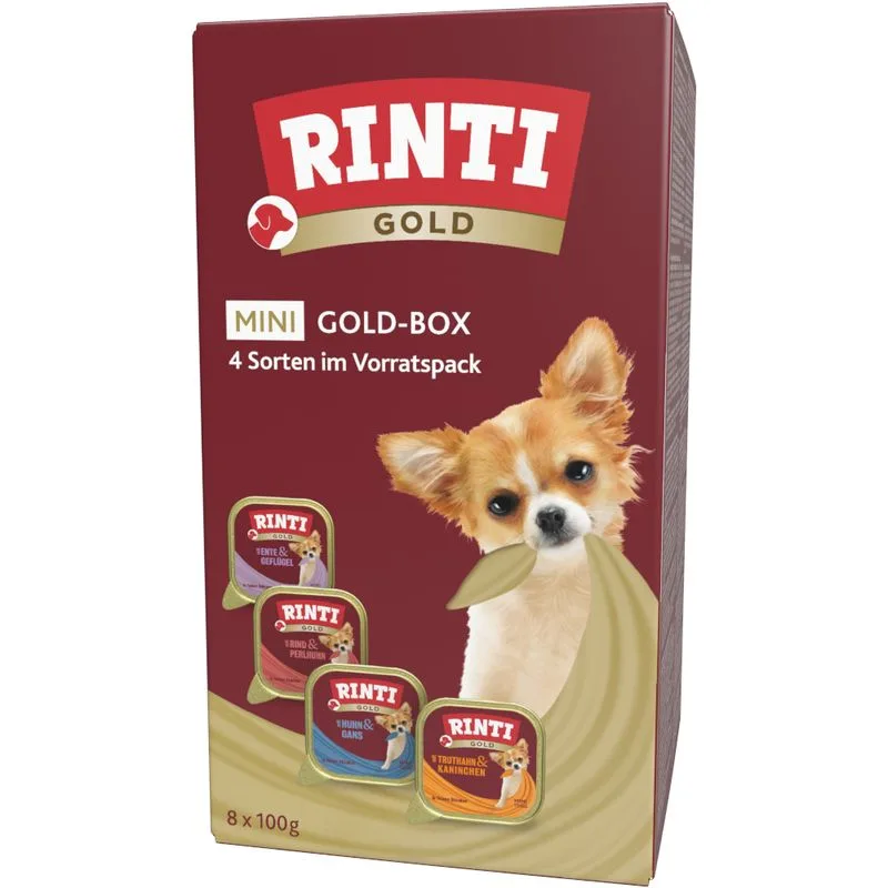 RINTI Gold Mini Vaschette Multibox 8 x 100 g