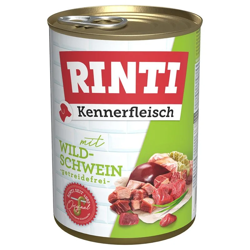 RINTI Kennerfleisch 12 x 400 g (Cinghiale)