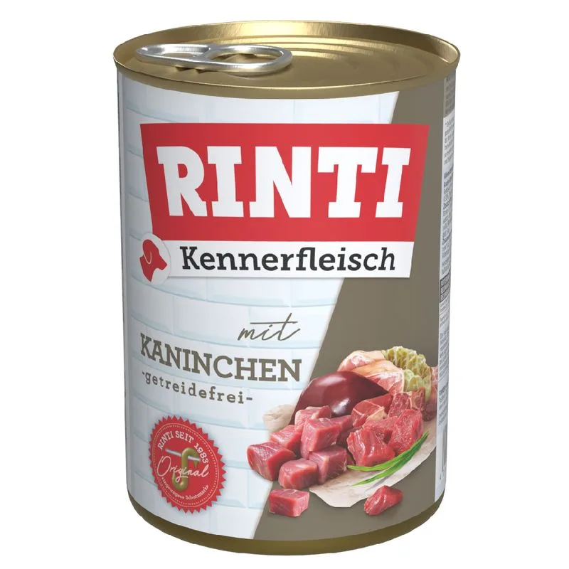 RINTI Kennerfleisch 12 x 400 g (Coniglio)