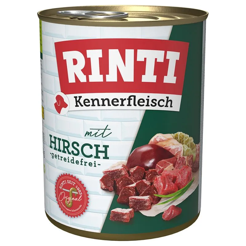 RINTI Kennerfleisch 24 x 800 g (Cervo)