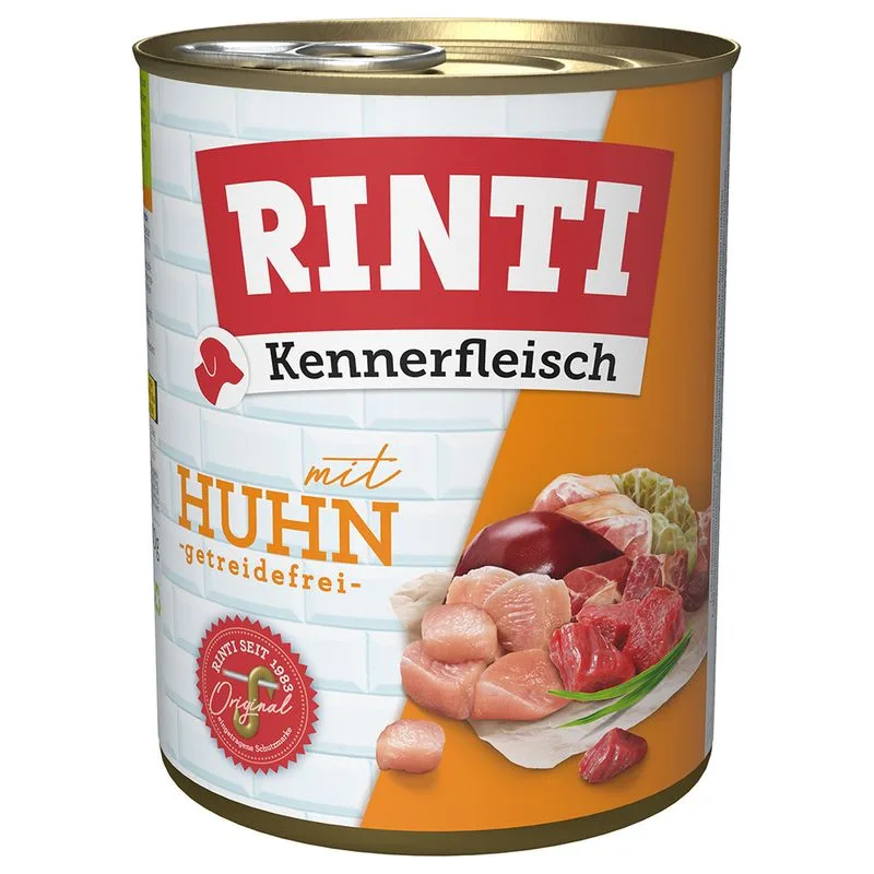 RINTI Kennerfleisch 24 x 800 g (Pollo)