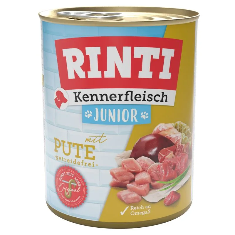 RINTI Kennerfleisch 24 x 800 g (Junior Tacchino)