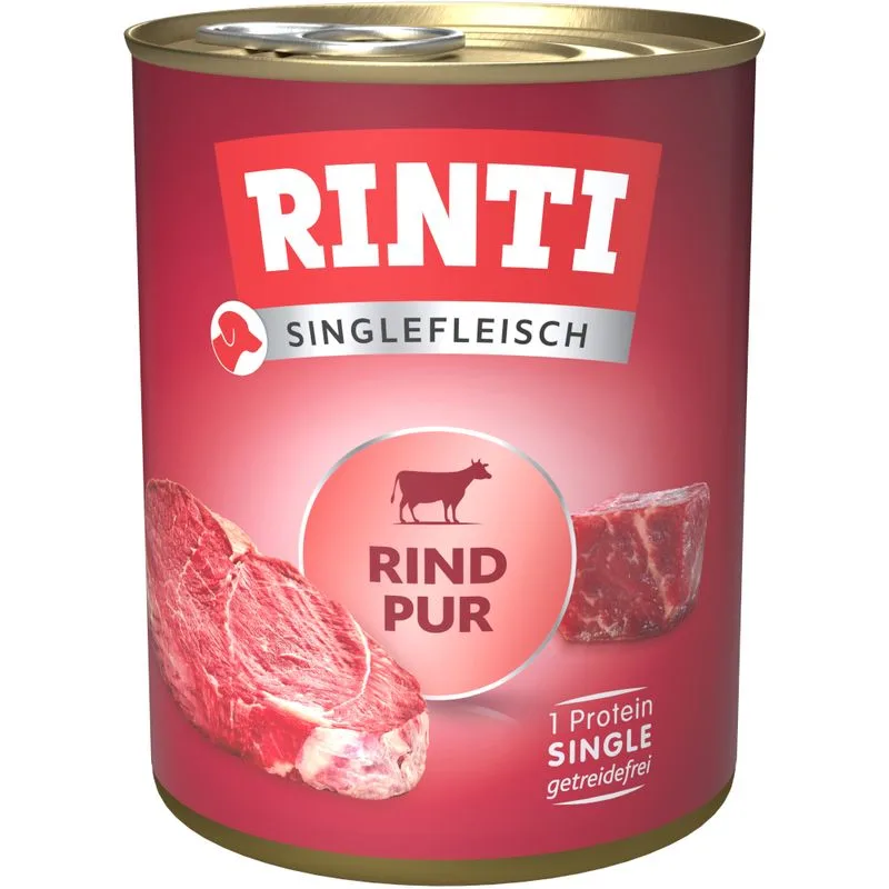 RINTI Monoproteico 24 x 800 g (Manzo puro)