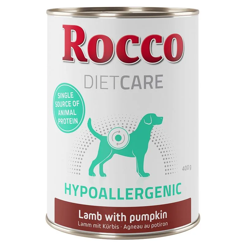 Rocco Diet Care Hypoallergen Agnello con Zucca 400 g umido cane (Set %: 24 x 400 g)