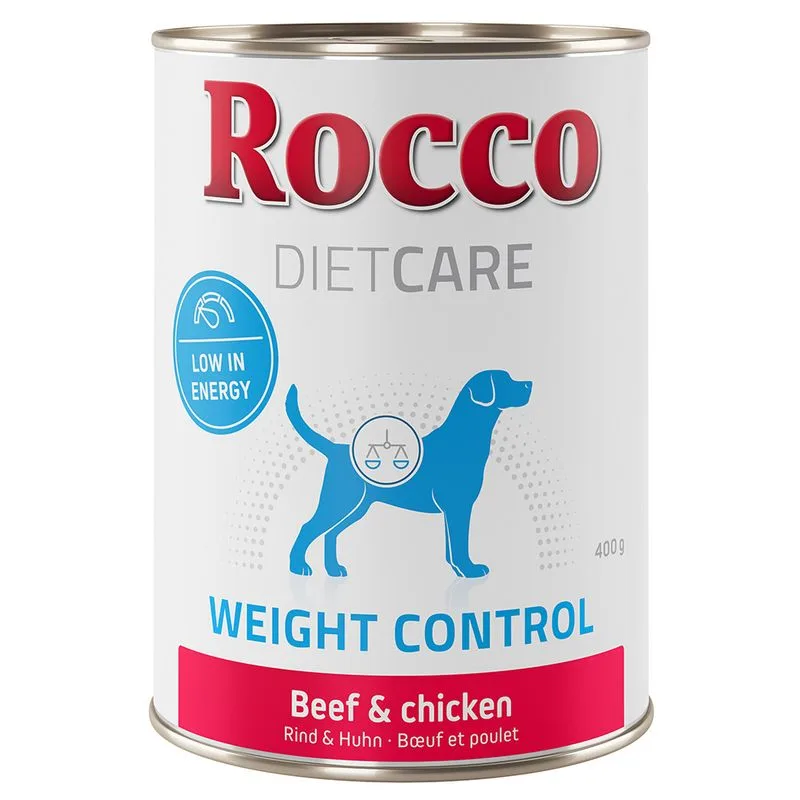 Rocco Diet Care Weight Control Manzo & Pollo 400 g umido cane (Set %: 24 x 400 g)