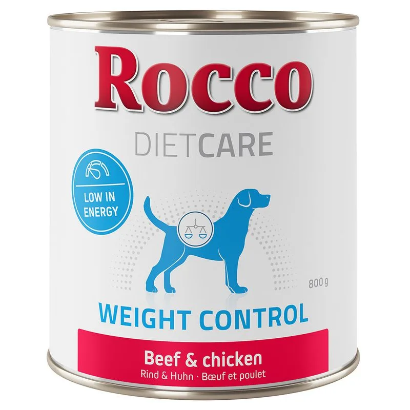 Rocco Diet Care Weight Control Manzo & Pollo 800 g umido cane (Set %: 24 x 800 g)