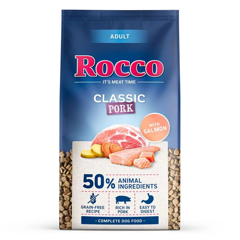 Rocco Adult Classic Maiale con Salmone (Set %: 2 x 10 kg)