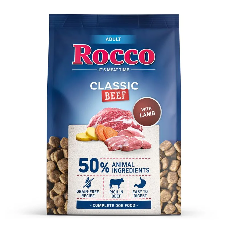 Rocco Adult Classic Manzo con Agnello (5 kg (5 x 1 kg))