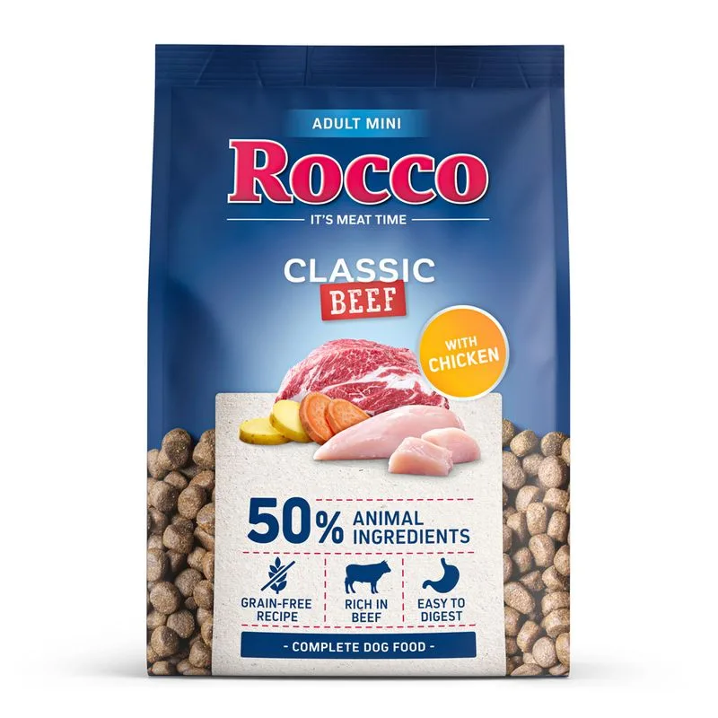 Rocco Adult MINI Classic Manzo con Pollo (6 kg (6 x 1 kg))