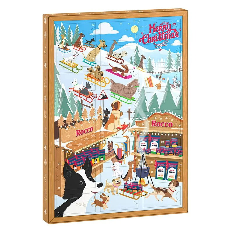 Rocco Calendario dell'Avvento per cani (Set %: 3 pz (576 g))