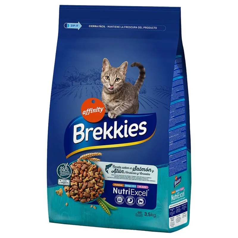 Brekkies Pesce Crocchette per gatto (Set %: 2 x 3,5 kg)