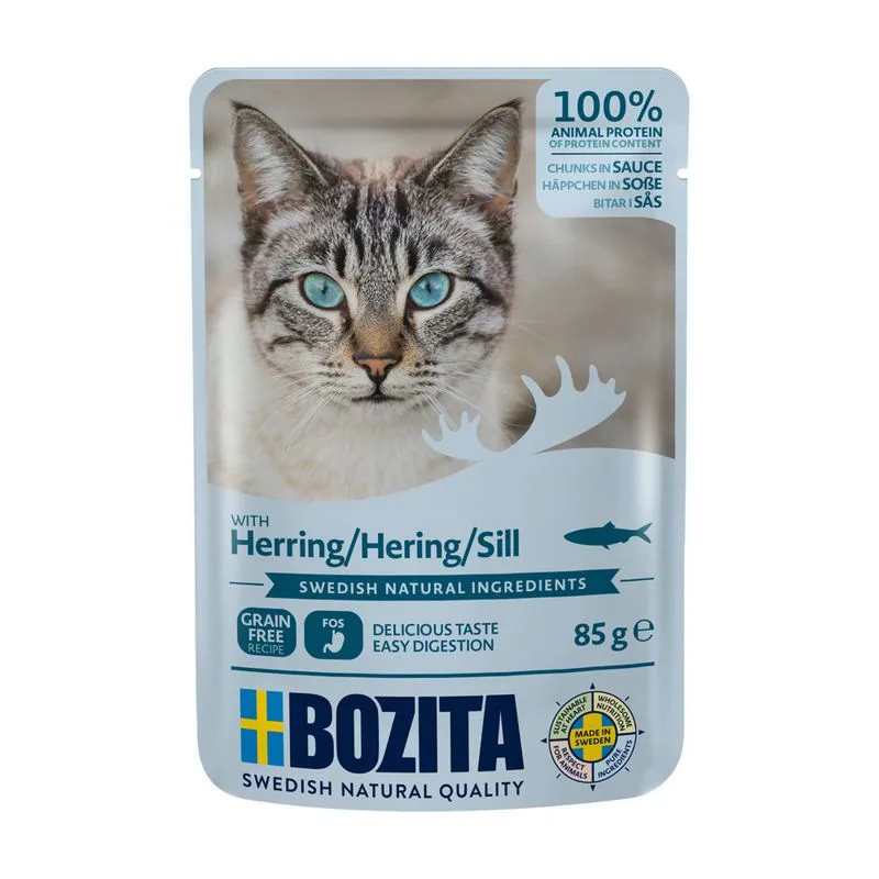 Bozita Bocconcini in salsa Buste 24 x 85 g (Aringa)
