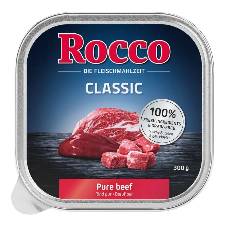 Rocco Classic Vaschette 27 x 300 g (Manzo Puro)