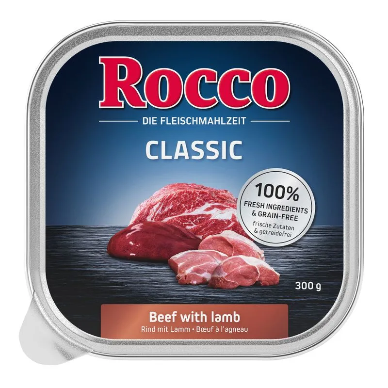 Rocco Classic Vaschette 27 x 300 g (Manzo con Agnello)