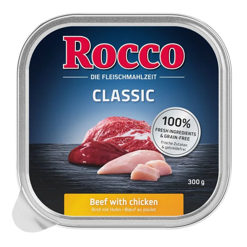 Rocco Classic Vaschette 27 x 300 g (Manzo con Pollo)