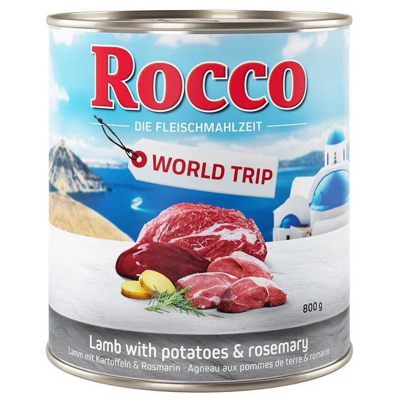 Rocco Giramondo Grecia Alimento umido per cani (Set %: 24 x 800 g)