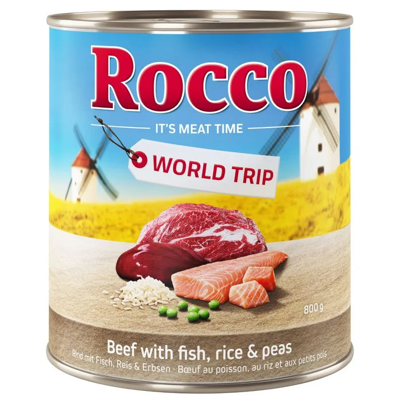 Rocco Giramondo Spagna Alimento umido per cani (Set %: 24 x 800 g)