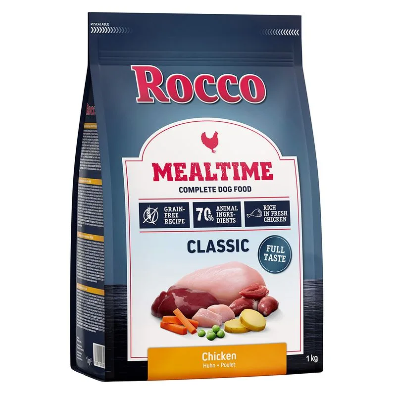 Rocco Mealtime - ricco di Pollo fresco Crocchette cane (5 kg (5 x 1kg))
