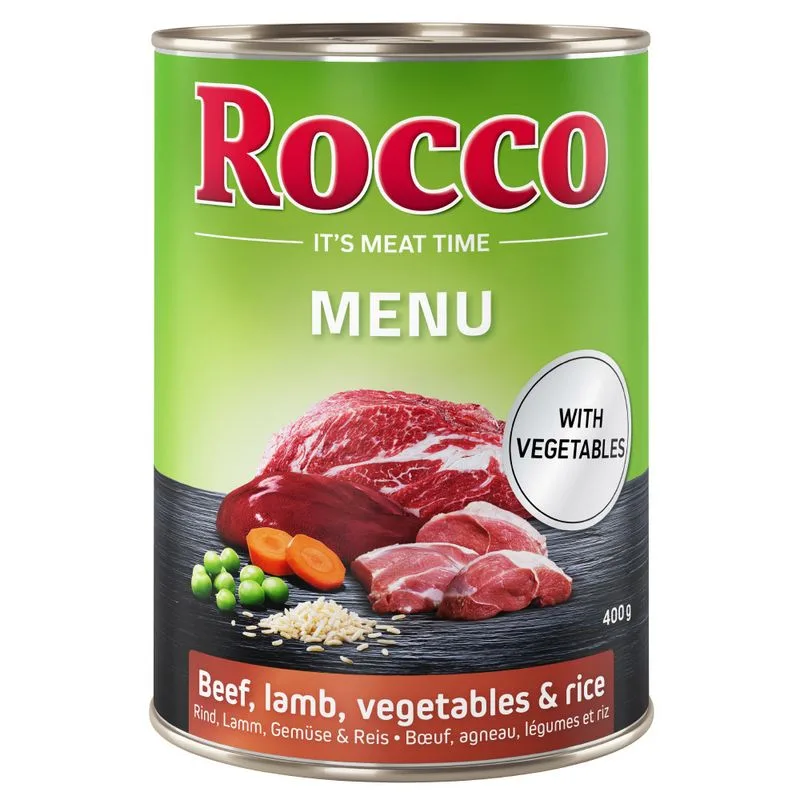 Rocco Menù 24 x 400 g (Agnello con Verdure & Riso)