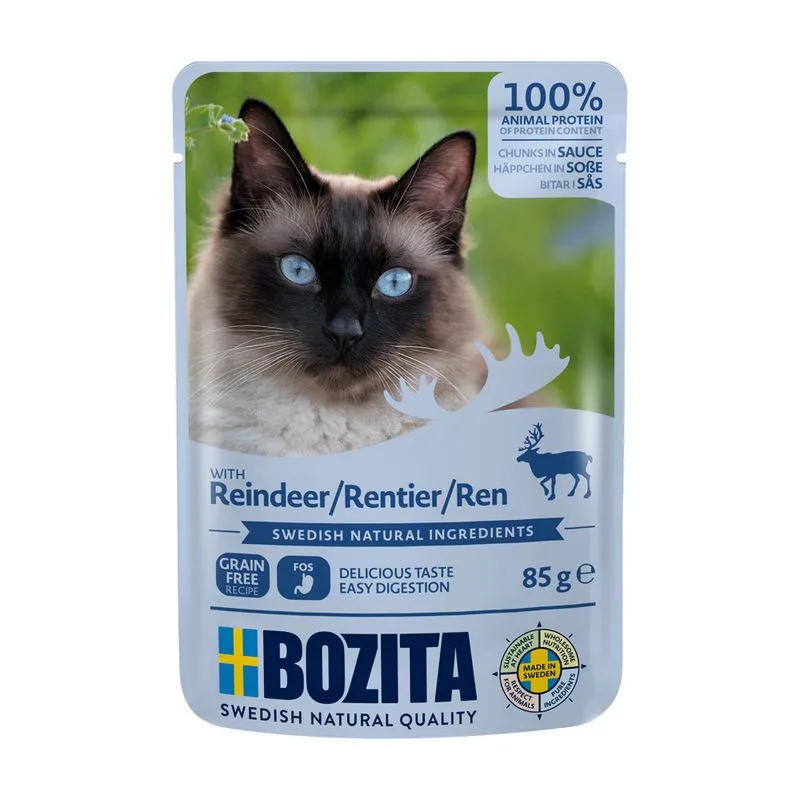 Bozita Bocconcini in salsa Buste 24 x 85 g (Renna)