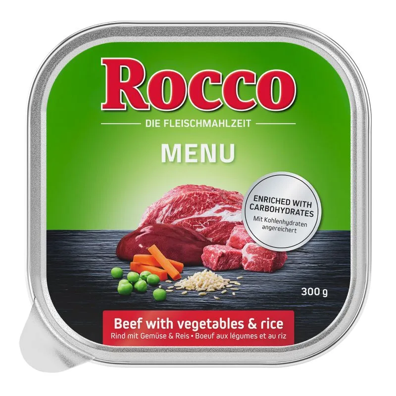 Rocco Menù Vaschette 27 x 300 g (Manzo)
