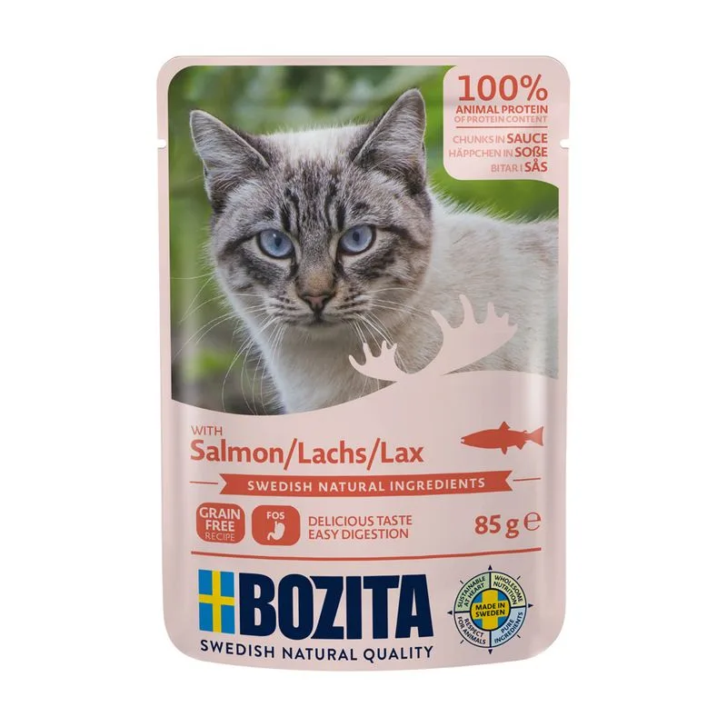 Bozita Bocconcini in salsa Buste 24 x 85 g (Salmone)