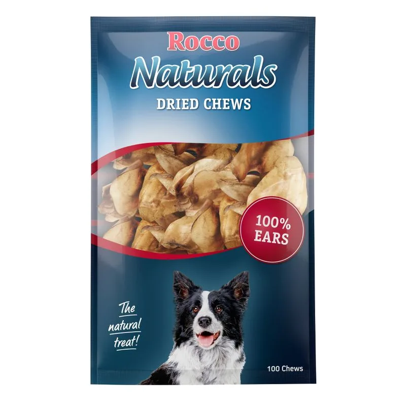 Rocco Orecchie di manzo al naturale (Set %: 2 x 100 pz)